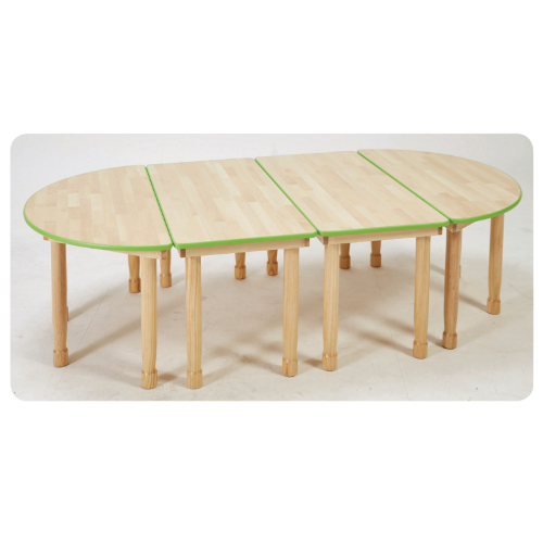 안전몰딩그린표준책상10인용53 (고무)