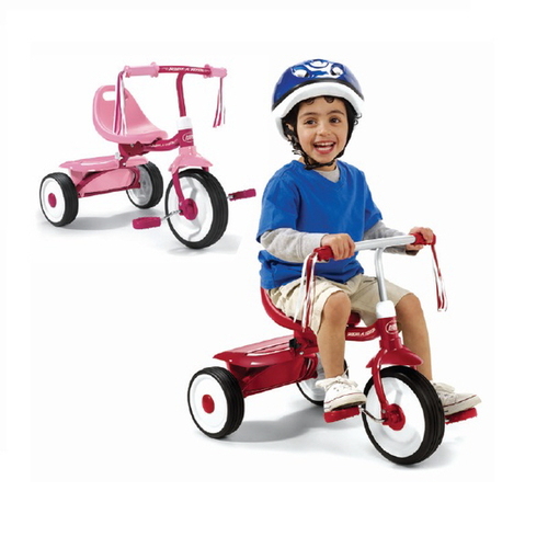 접이식세발자전거(레드/핑크)