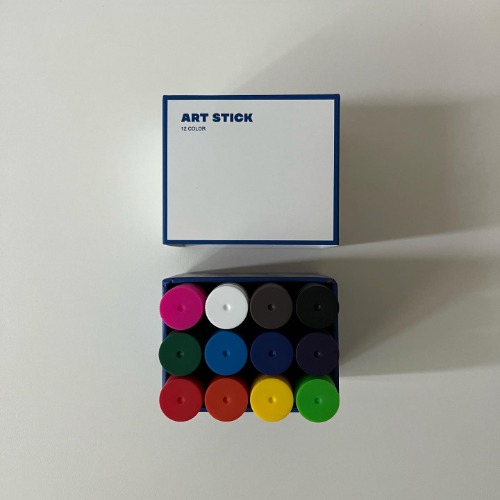 빌랑페인트스틱12색